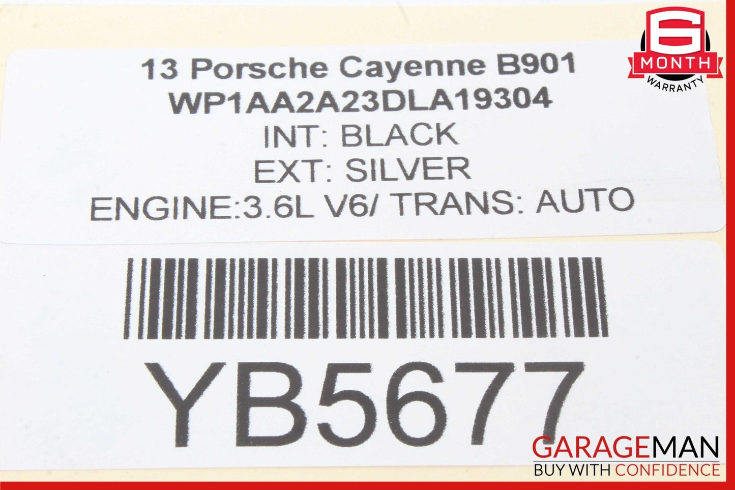 11-18 Porsche Cayenne 958 Gas Throttle Pedal Accelerator 7L0723507 OEM