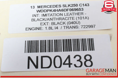 12-20 Mercedes R172 SLK250 Rear Left / Right Suspension Upper Control Arm