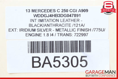 08-14 Mercedes W204 C250 C350 Front Left Side Door Control Module Unit OEM
