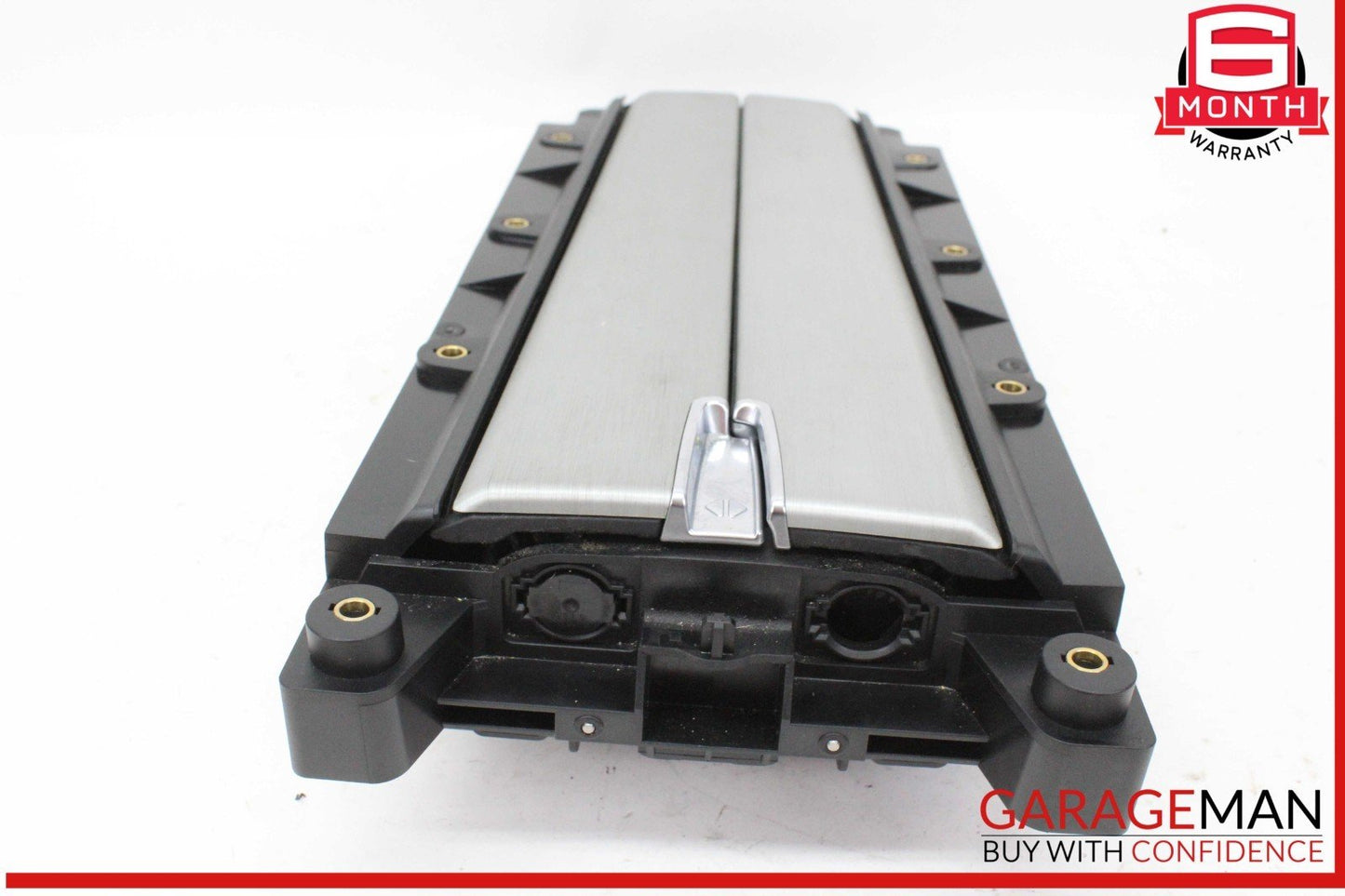10-16 Porsche Panamera 970 Rear Center Console Storage Compartment Aluminium OEM