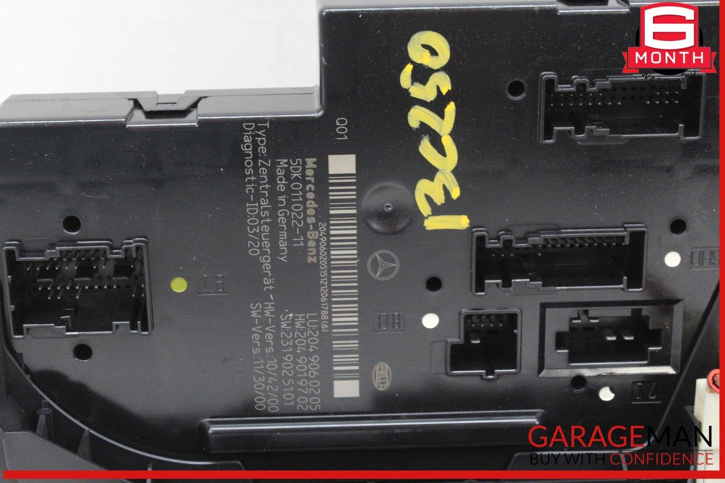 12-14 Mercedes W204 C250 CGI C300 C350 Rear Fuse Relay Box Module 2049060205 OEM