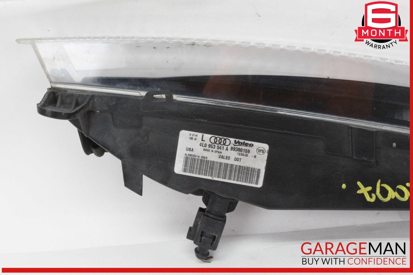 07-09 Audi Q7 Front Left Driver Side Bumper Turn Signal Marker Light OEM