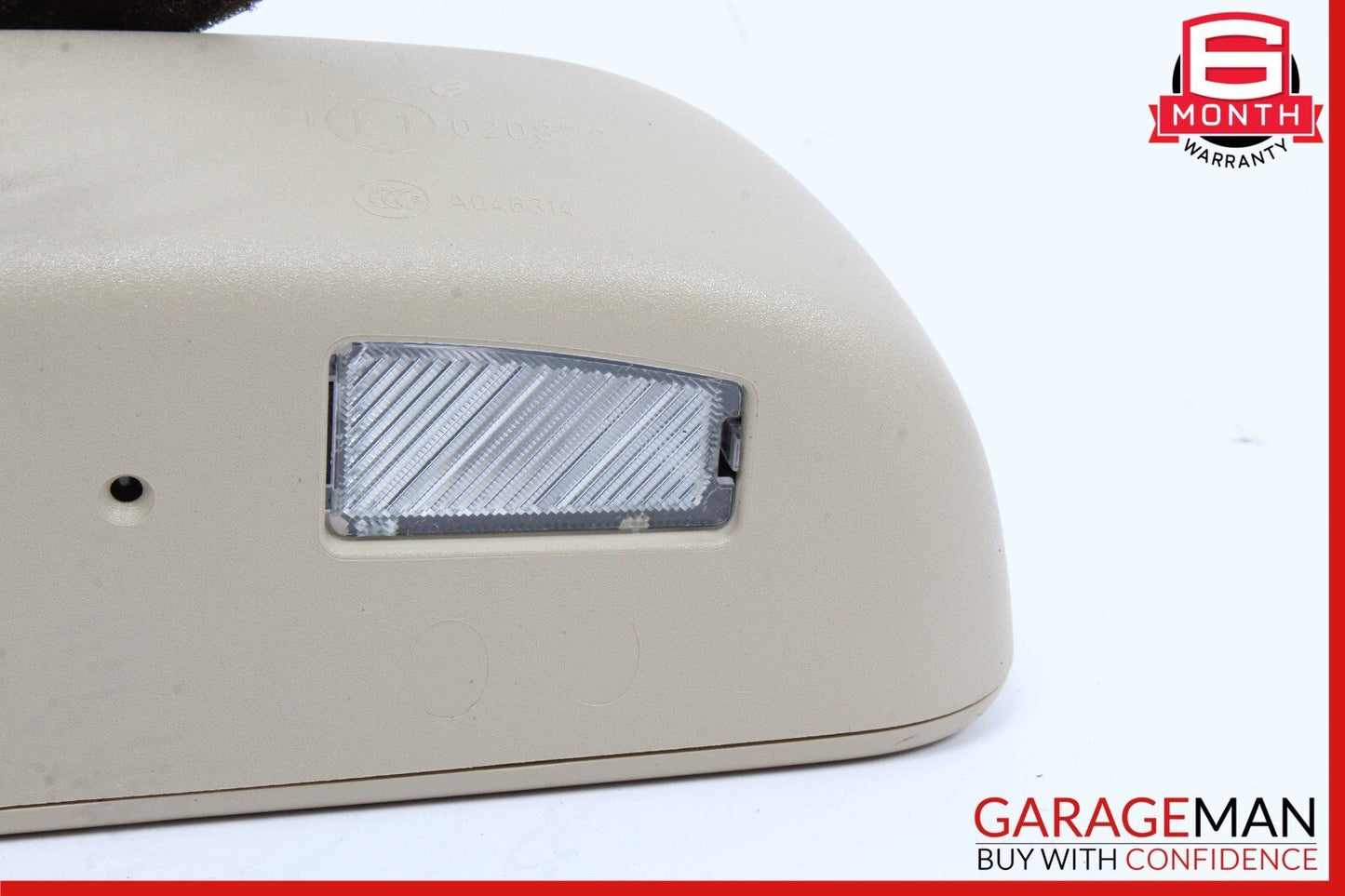 08-14 Mercedes W204 C250 C350 C300 Top Upper Rear View Mirror Assembly Beige OEM