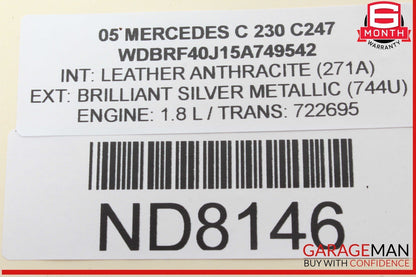 07-13 Mercedes W221 S550 Front Right Side Under Seat Control Module Unit OEM