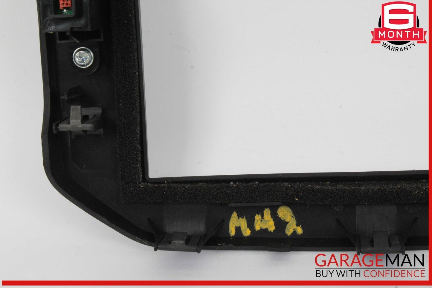 14-17 Maserati Ghibli S Dashboard Dash Display Screen Trim Bezel Cover Black OEM
