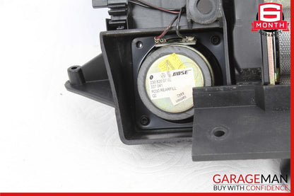 03-08 Mercedes R230 SL55 AMG Rear Left Seat Belt Retractor Luggage Speaker Assy