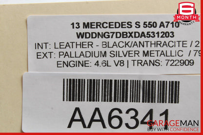 10-13 Mercedes W221 S550 S63 AMG Rear Parking Parktronic Control Module Unit OEM