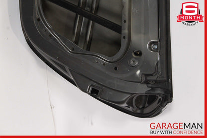 05-12 Porsche Boxster 987 Front Right Side Exterior Door Shell Frame Slate Gray