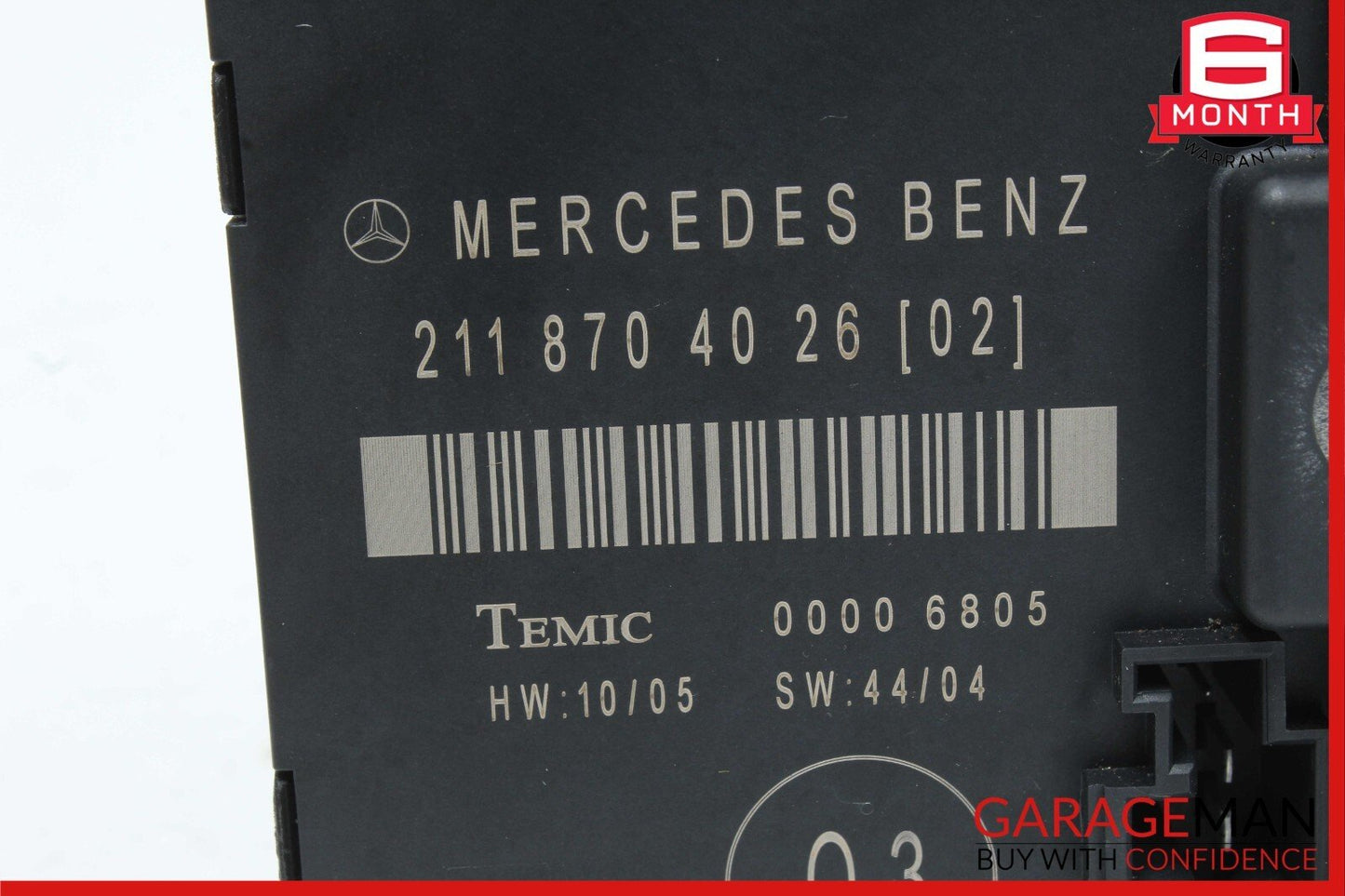 03-09 Mercedes W211 E350 E500 E550 Rear Left Side Door Controller Module Unit