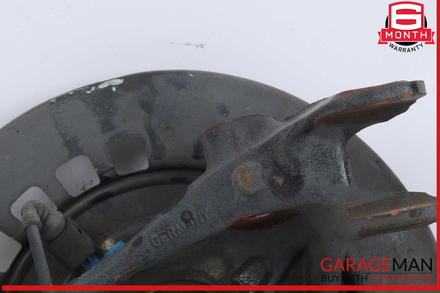 03-10 Porsche Cayenne S 955 957 Rear Right Spindle Knuckle Wheel Hub Bearing OEM