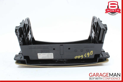 07-09 Mercedes W221 S600 Center Console Dashboard CD Player Trim Cover Brown
