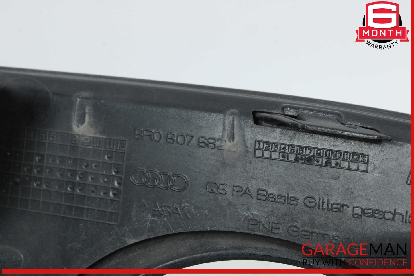 13-17 Audi Q5 SQ5 Front Right Passenger Side Fog Light Bumper Grille Grill OEM