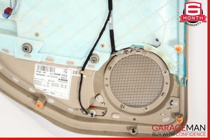 08-14 Mercedes W204 C300 C180 Rear Right Side Interior Door Panel Assembly Beige
