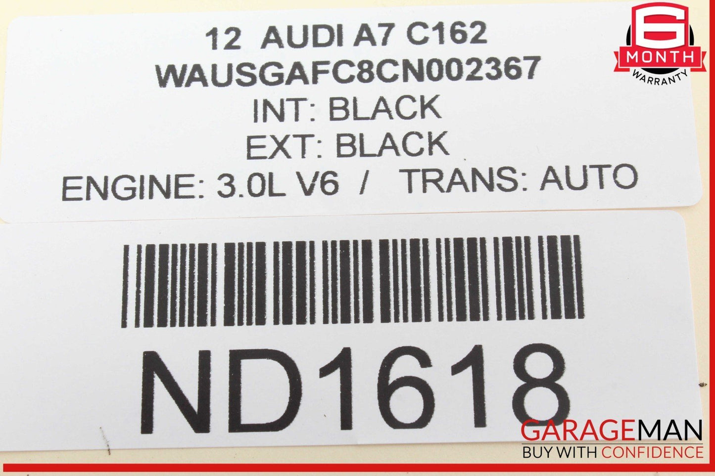 12-18 Audi A7 Rear Tailgate Liftgate Control Module Computer Brain Unit OEM