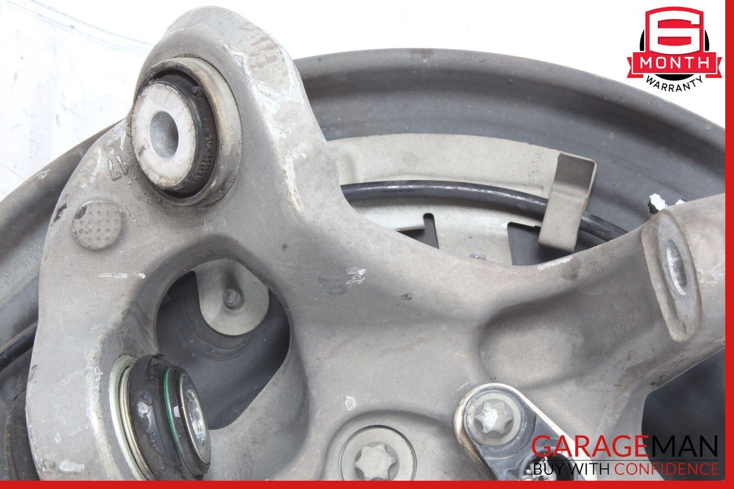 08-14 Mercedes W212 E350 Rear Right Side Spindle Knuckle Hub Bearing Brake Rotor