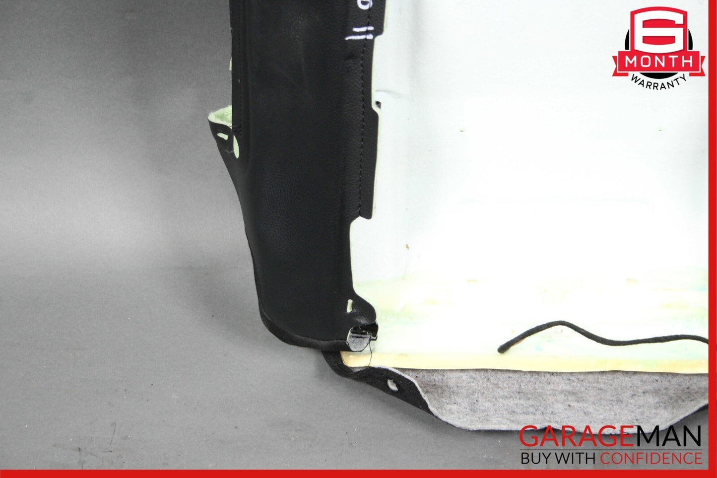 10-16 Mercedes W212 E350 E250 Front Left Side Top Upper Seat Cushion Cover Black
