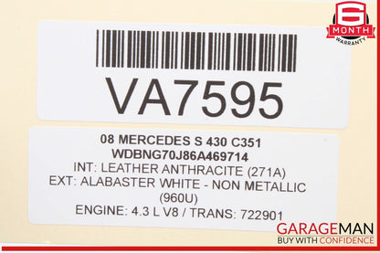 06-14 Mercedes W220 S430 GL450 Voice Communication Control Module 2218700826 OEM