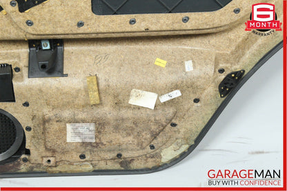 96-02 Mercedes W210 E320 Rear Left Driver Side Interior Door Panel OEM
