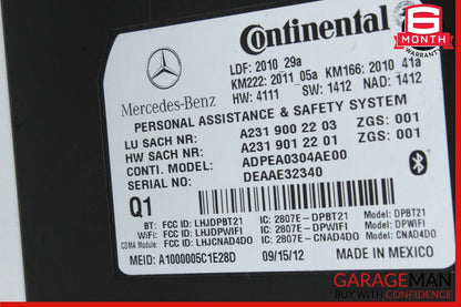 10-14 Mercedes R172 SLK250 C350 E400 Tele Aid Control Module 2319012201 OEM
