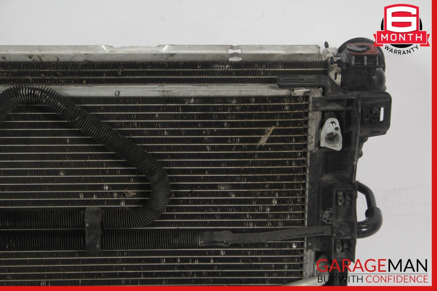 12-15 Mercedes R172 SLK250 Engine Cooling Radiator Air A/C Condenser Oil Cooler