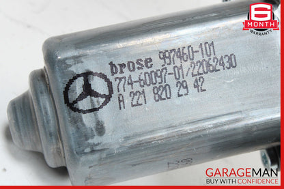 07-13 Mercedes W221 S550 S600 Window Regulator Motor Rear Left Driver Side OEM