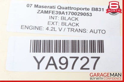 03-10 Maserati Quattroporte GranTurismo Front Left Side Upper Control Arm OEM