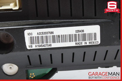 06-09 Mercedes ML550 GL320 GL450 Speedometer Odometer Instrument Cluster Gauge