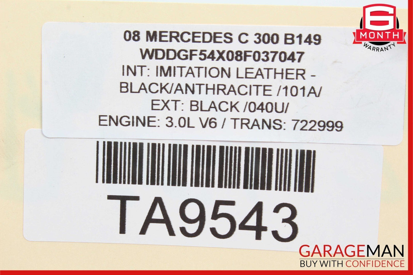 08-17 Mercedes E500 SLK350 C300 E400 Front Right RWD Spindle Knuckle Hub Bearing