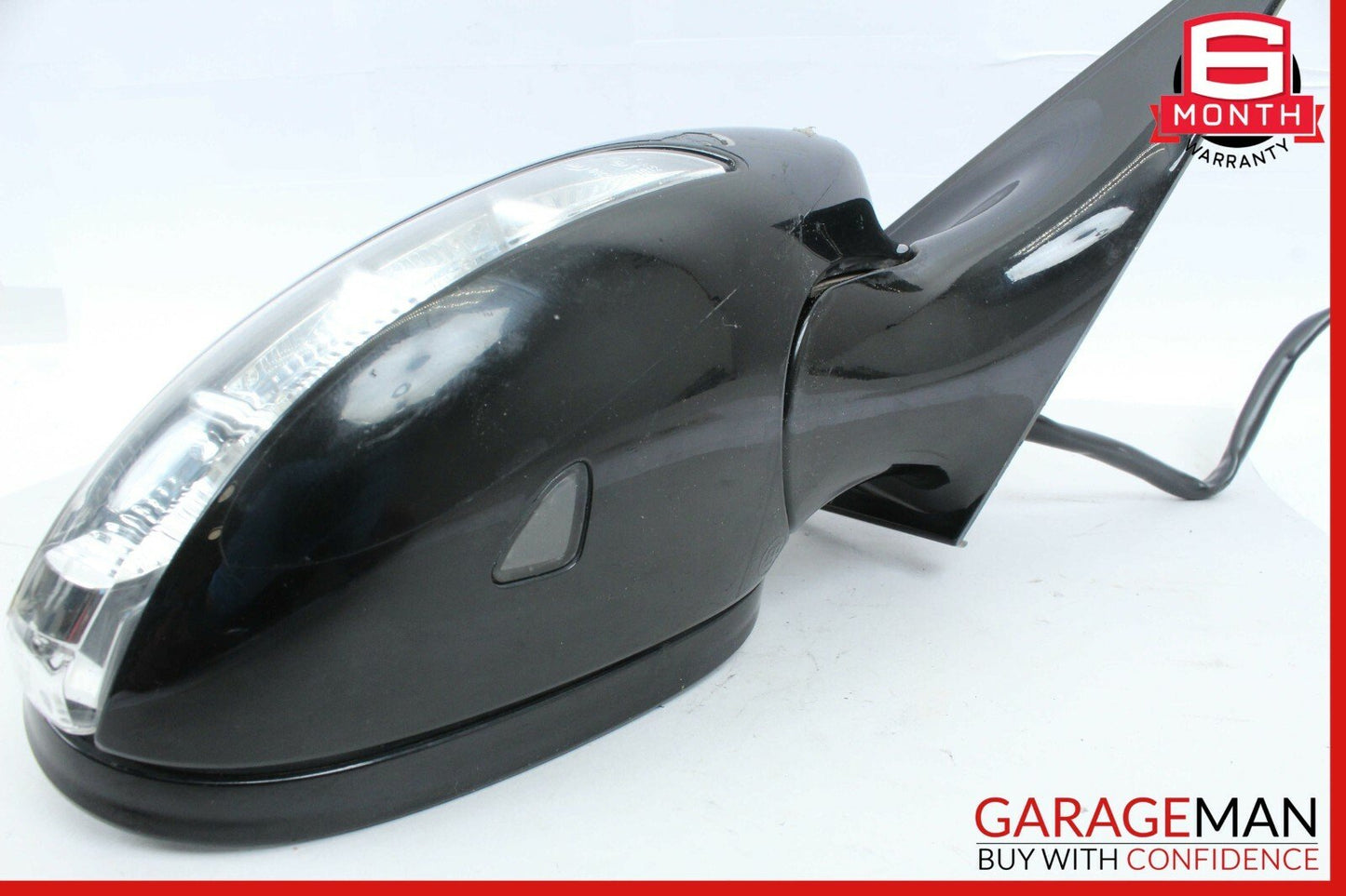 07-09 Mercedes W221 S550 Front Right Side Mirror Door Rear View Black