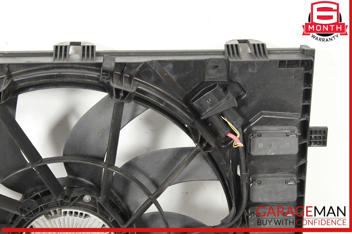 11-18 Porsche Cayenne 958 Engine Cooling Fan Motor Assembly 7P0121207A OEM