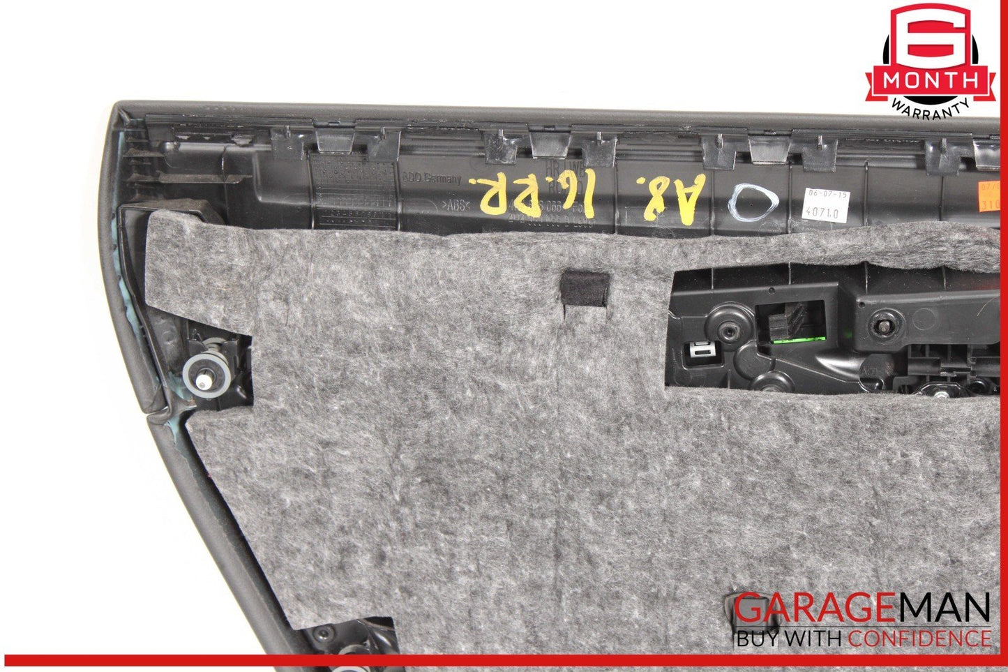 11-17 Audi A8 S8 Rear Right Passenger Door Cover Panel Trim Assembly OEM