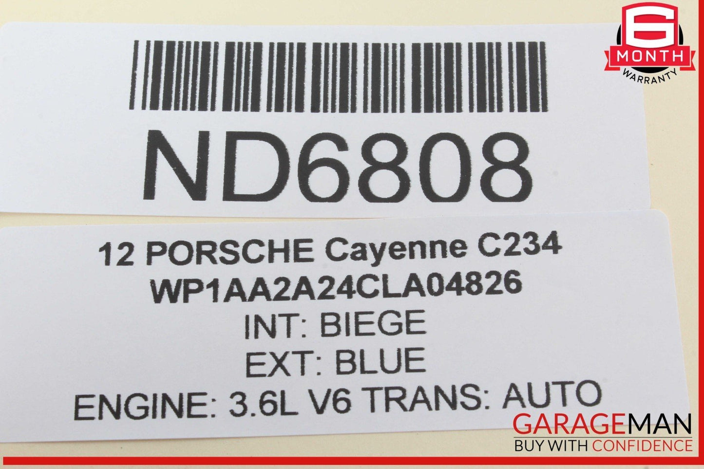11-18 Porsche Cayenne 958 Start Ignition Switch Module 7PP905865E OEM