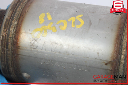 17-20 Mercedes R172 SLC300 Engine Muffler Exhaust Catalytic Converter OEM