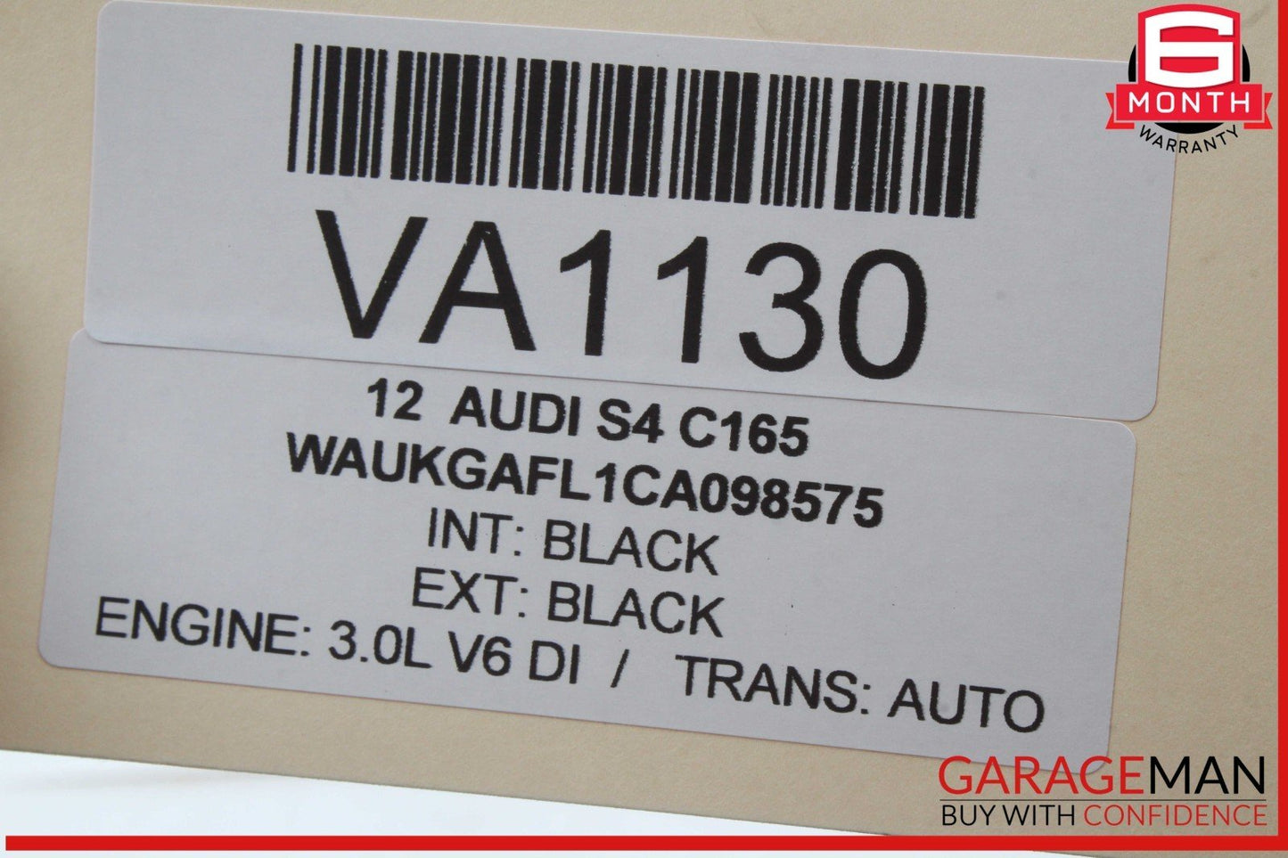 09-16 Audi S4 A4 Rear Left Driver Side Lower Forward Control Arm 8K0501529L OEM