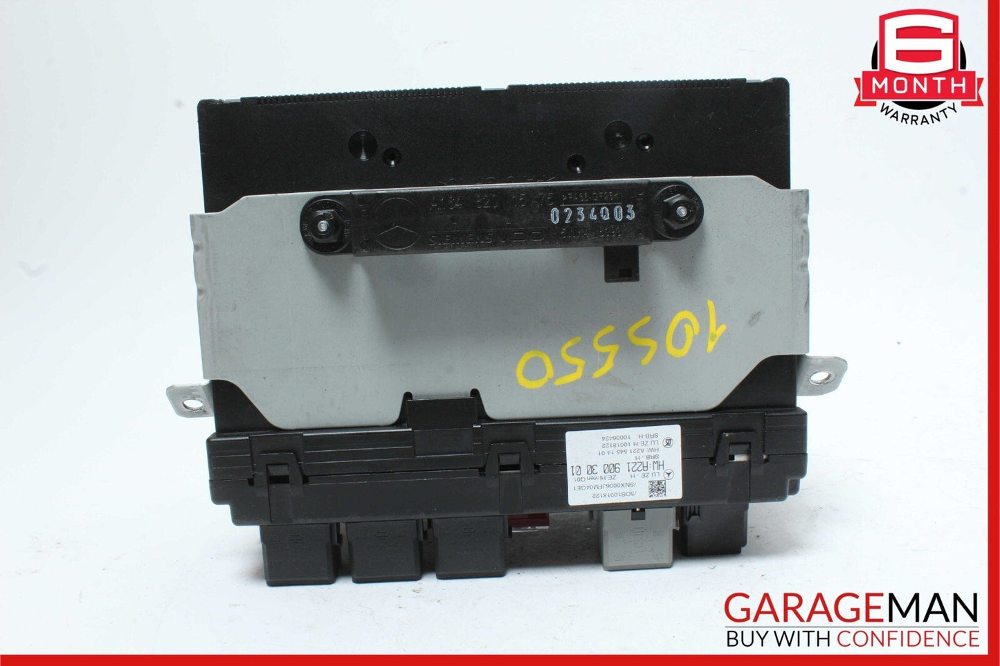 10-13 Mercedes W221 S550 Rear Sam Fuse Box Relay Module Control OEM