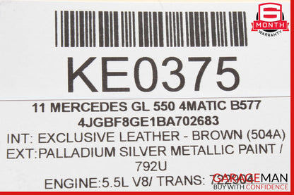 06-13 Mercedes X164 GL450 ML550 R350 Power Inverter Control Module Unit OEM