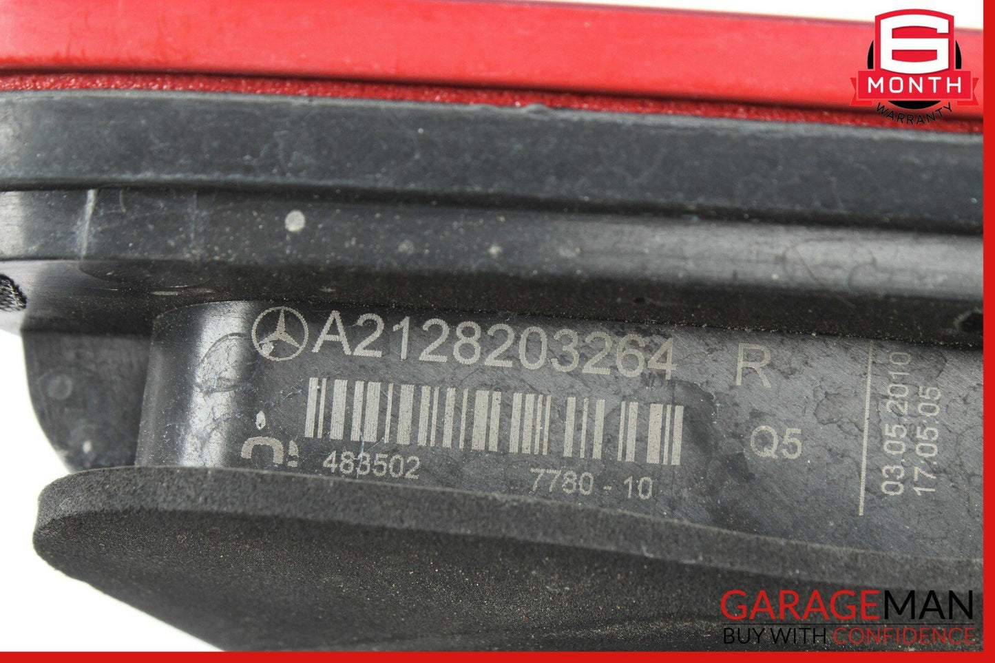 2010-2013 Mercedes-Benz E350 W212 Rear Right Side Inner Tail Light 2128203264