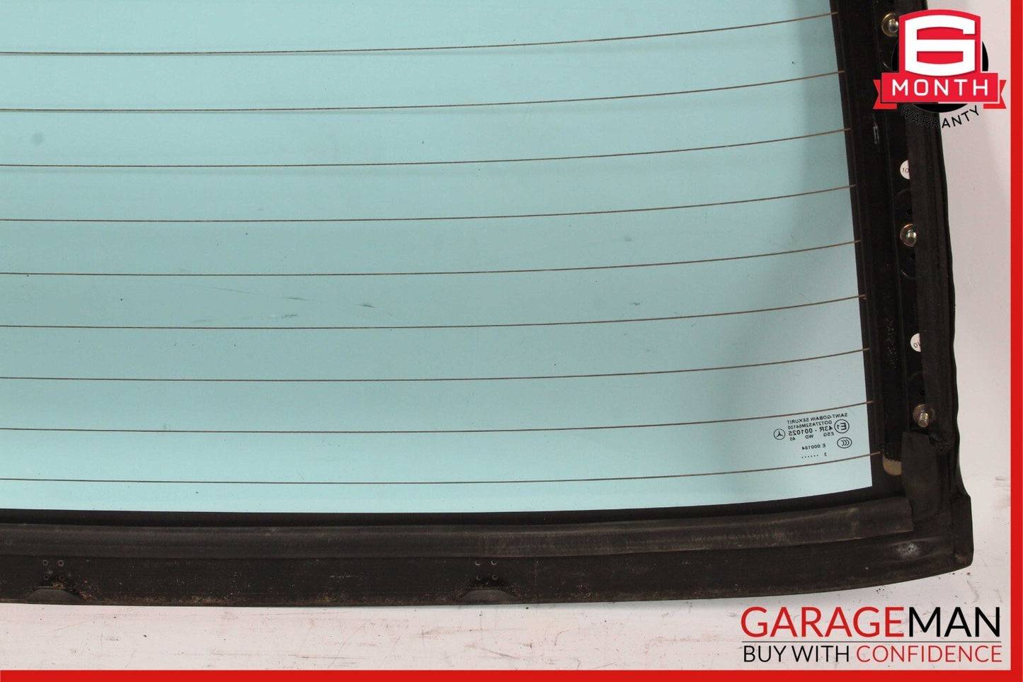 03-09 Mercedes W209 CLK55 AMG Soft Top Convertible Rear Windshield Window Glass