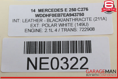 08-20 Mercedes W212 E250 E550 E400 Front Left Side Door Lock Latch Actuator OEM