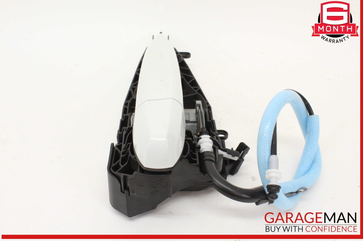 14-18 BMW X5 F15 X6 Rear Right Passenger Side Exterior Door Handle White OEM
