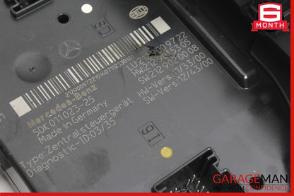 10-18 Mercedes W207 E350 Rear Fuse Relay Box SAM Signal Acquisition Assembly OEM
