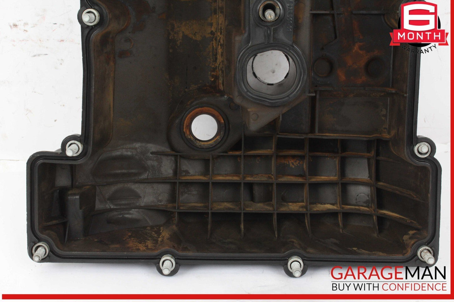 07-13 BMW X3 X5 F25 Engine Valve Cover Black 7552281 OEM