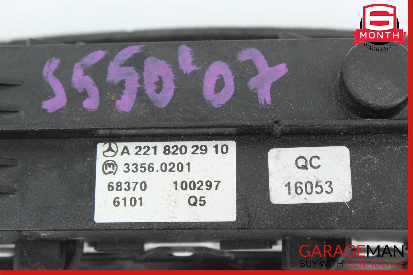07-14 Mercedes W221 S550 CL550 S350 Dashboard Dash Control Switch Panel Assy OEM