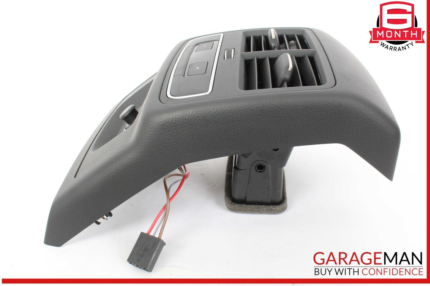 17-24 Audi S5 A4 Rear Center Console Air Vent Cover Trim Panel 8W0864376 OEM