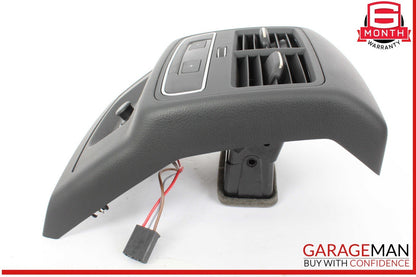 17-24 Audi S5 A4 Rear Center Console Air Vent Cover Trim Panel 8W0864376 OEM