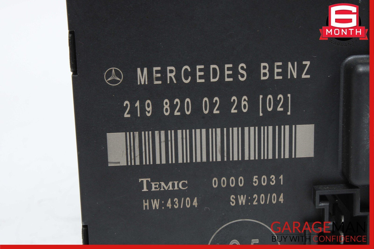 06-11 Mercedes W219 CLS500 CLS55 AMG Rear Left Driver Side Door Control Module
