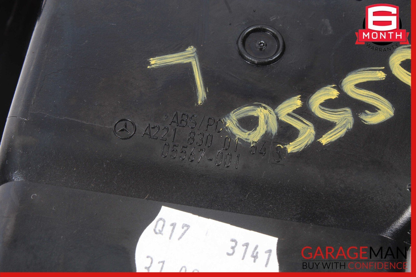 07-14 Mercedes S500 CL600 S63 AMG Front Left Dash AC A/C Air Vent Trim Grille