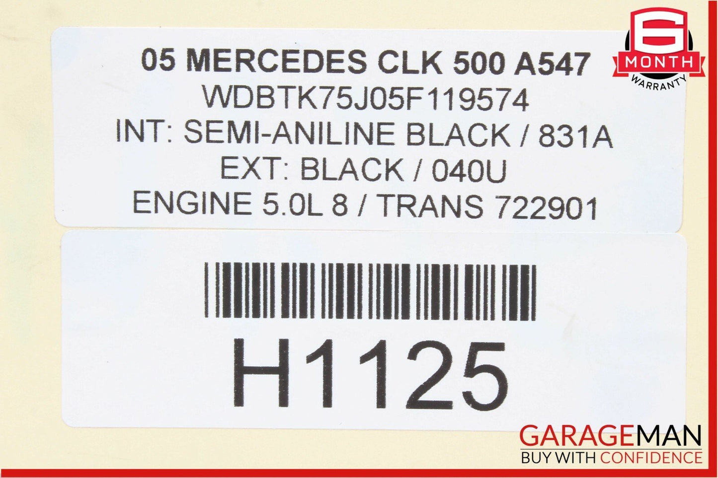 03-05 Mercedes W209 CLK320 CLK500 Front Left / Right Stabilizer Sway Bar Link