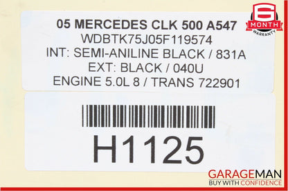 03-05 Mercedes W209 CLK320 CLK500 Front Left / Right Stabilizer Sway Bar Link
