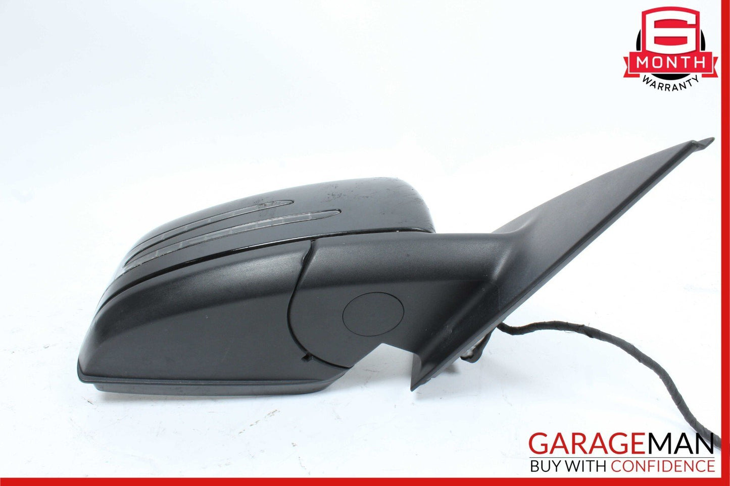12-14 Mercedes W204 C250 Front Right Side Mirror Door Rear View Glass Black OEM
